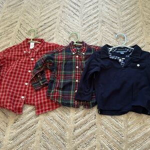 Set of 3 shirts for little boy